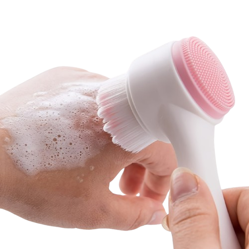 2-in-1 Cleansing Brush For soft, clean and radiant skin