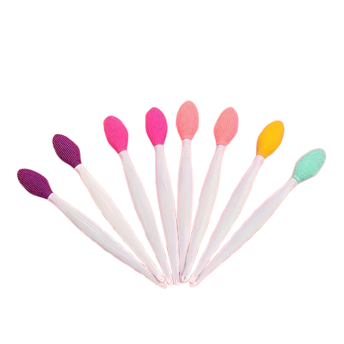 Silicone Brush – Set of 4 Colors | Gentle &amp; Hygienic Cleaning