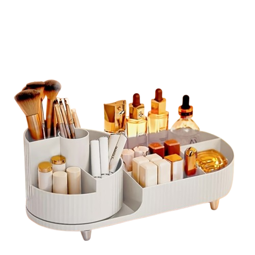 360° Rotating Makeup Organizer