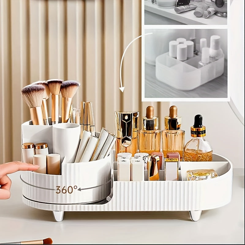 360° Rotating Makeup Organizer