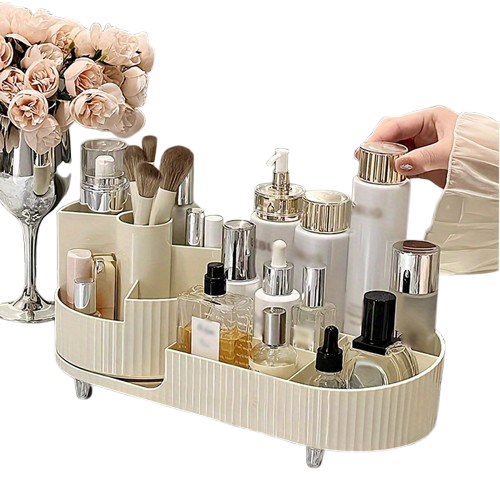 360° Rotating Makeup Organizer