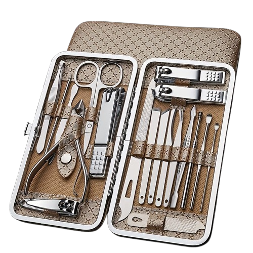 Professional Manicure &amp; Pedicure Kit – Complete 18-in-1 Kit